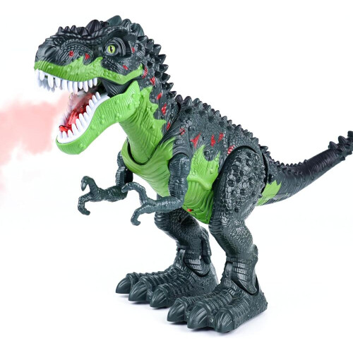 Ηλεκτρονικός Δεινόσαυρος T-rex με Περιπατητή με Προσομοίωση Ψεκασμού 1