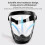 Προστατευτική μάσκα προσώπου για ενήλικες, διαφανής, επαναχρησιμοπ 3