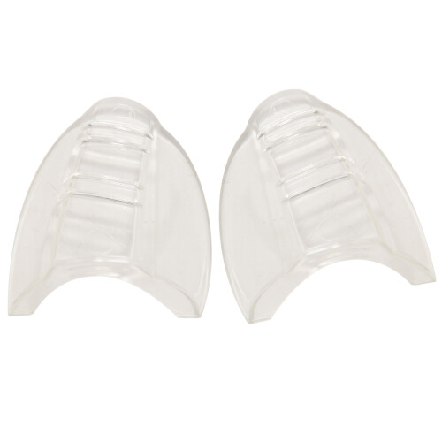 1 Pair Glasses Side TPU Clear Glasses Protective Covers Flap Side Protector for 12mm Glasses Frame 2