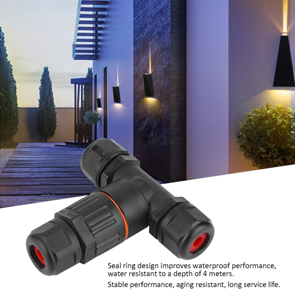 Waterproof Ip68 3 Way Cable Connector Junction Box 450V 32A Outdoor Enclosure 3141393784935