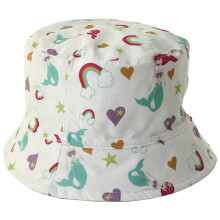 (White, 1-2yrs) SSP Hats Mermaid Sun Hat