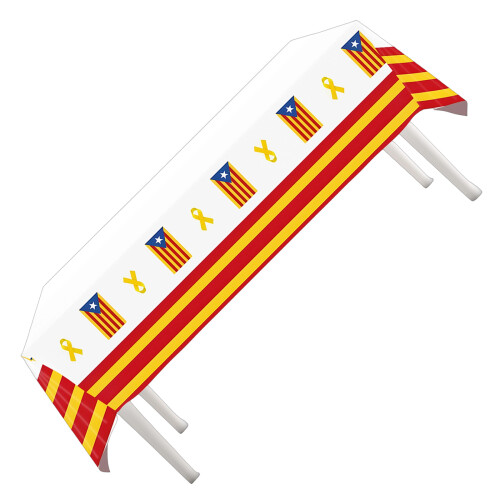 Large Flag Theme Table Protectors Stains Proof Machine-5
