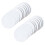 10Pcs Sticky Round Tape Double Sided Adhesive Hook and-White 1