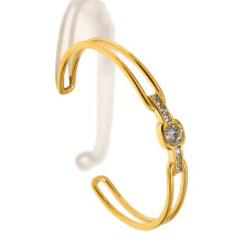 Bracelet élégant à Double couche de Style français, avec pierres