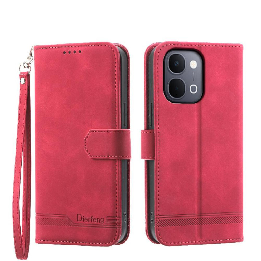 Wallet Case For Xiaomi Poco X8 Promax Cash Pocket Premium Card Slots Magnetic Closure Wristband 764563372614