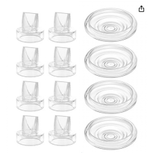 Lot de 12 membranes en silicone à valve bec de canard pour tire-lait électrique Momcozy (compatibles avec les modèles S9 Pro, S12 Pro, S9