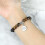Stylish Elastic Buddhist Beads Bracelet Beaded Stretch-5 5