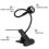 Φωτιστικό ανάγνωσης με κλιπ, φωτιστικό βιβλίου, κομοδίνο USB με προστασία ματ 4