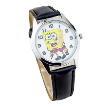 Barneklokker Svampebob Firkant Quartz armbåndsur analoge barn gutter jenter tegnefilm bursdag julefest kreative gaver