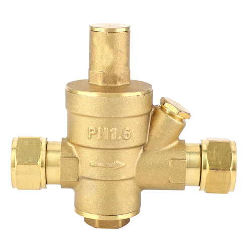 Brass DN15 1/2 Adjustable Regulator PN1.6 1