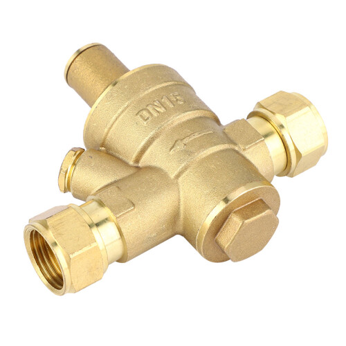 Brass DN15 1/2 Adjustable Regulator PN1.6 2