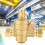 Brass DN15 1/2 Adjustable Regulator PN1.6 7