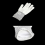 Blinkende Handsker Glow 7 Mode LED Rave Light Fingerbelysning Mitt Sort - Suzuka 2