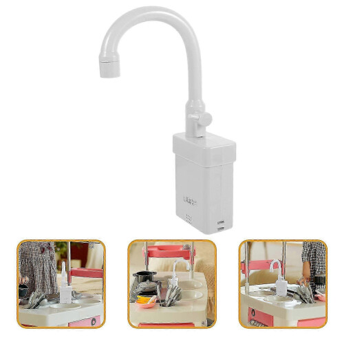 Robinet d'évier de cuisine factice pour enfants (2025) avec eau courante. 2