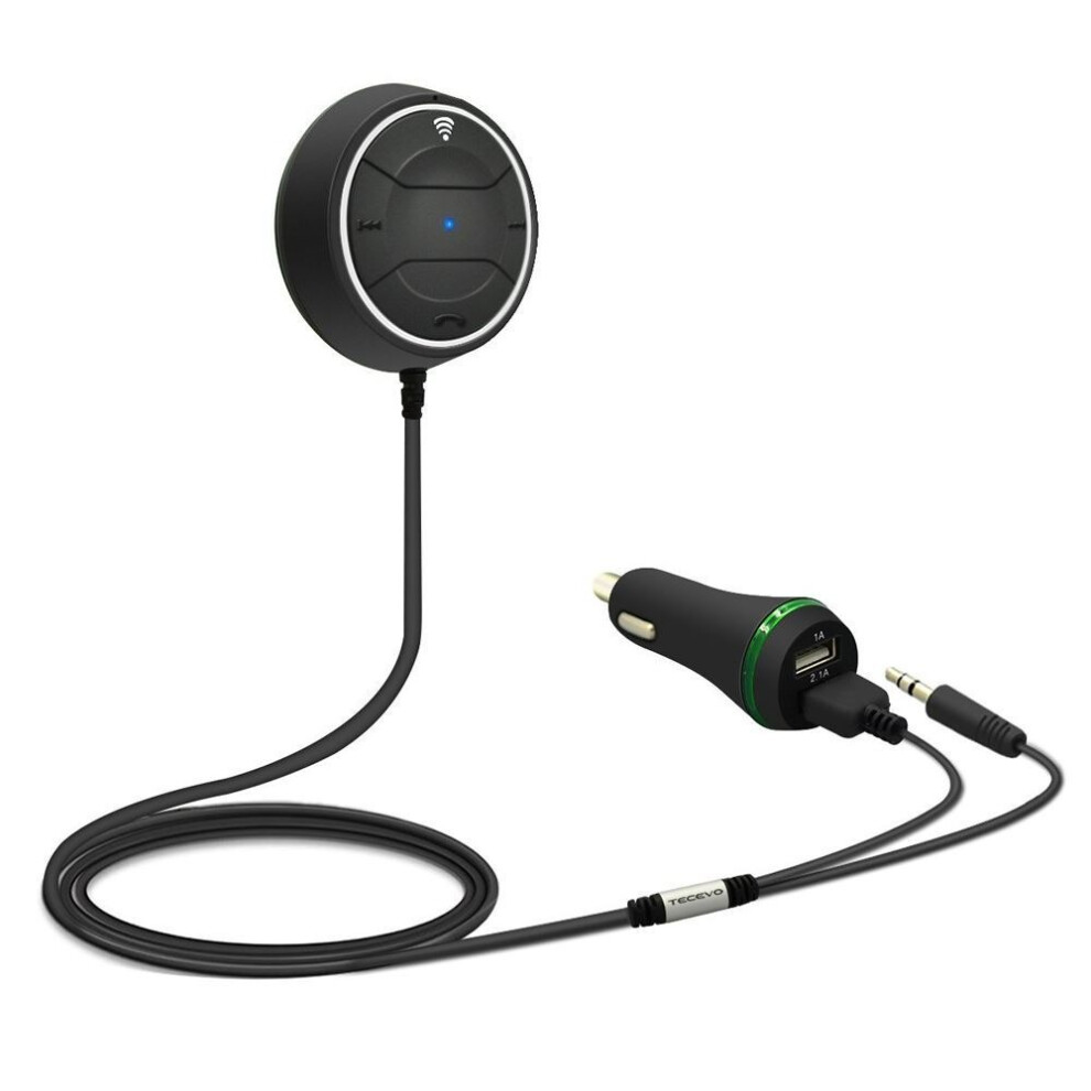 Bluetooth 5.0 Handsfree Car Kit Bluetooth Music Audio Receiver Wireless Nfc Aux 39214829