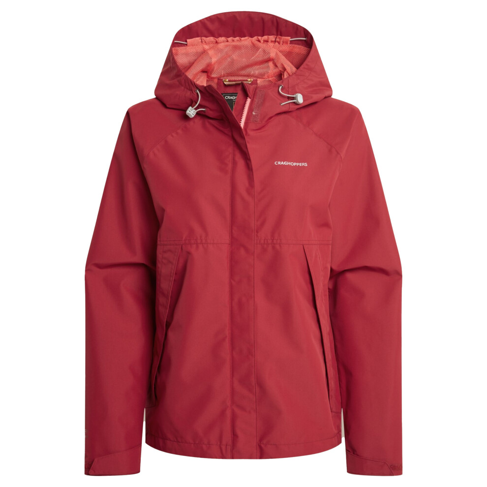 Craghoppers Womens/Ladies Ossus Waterproof Jacket Red