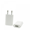 USB-lader kompatibel med iPhone / Samsung 5V / 1A og andre hvite 4