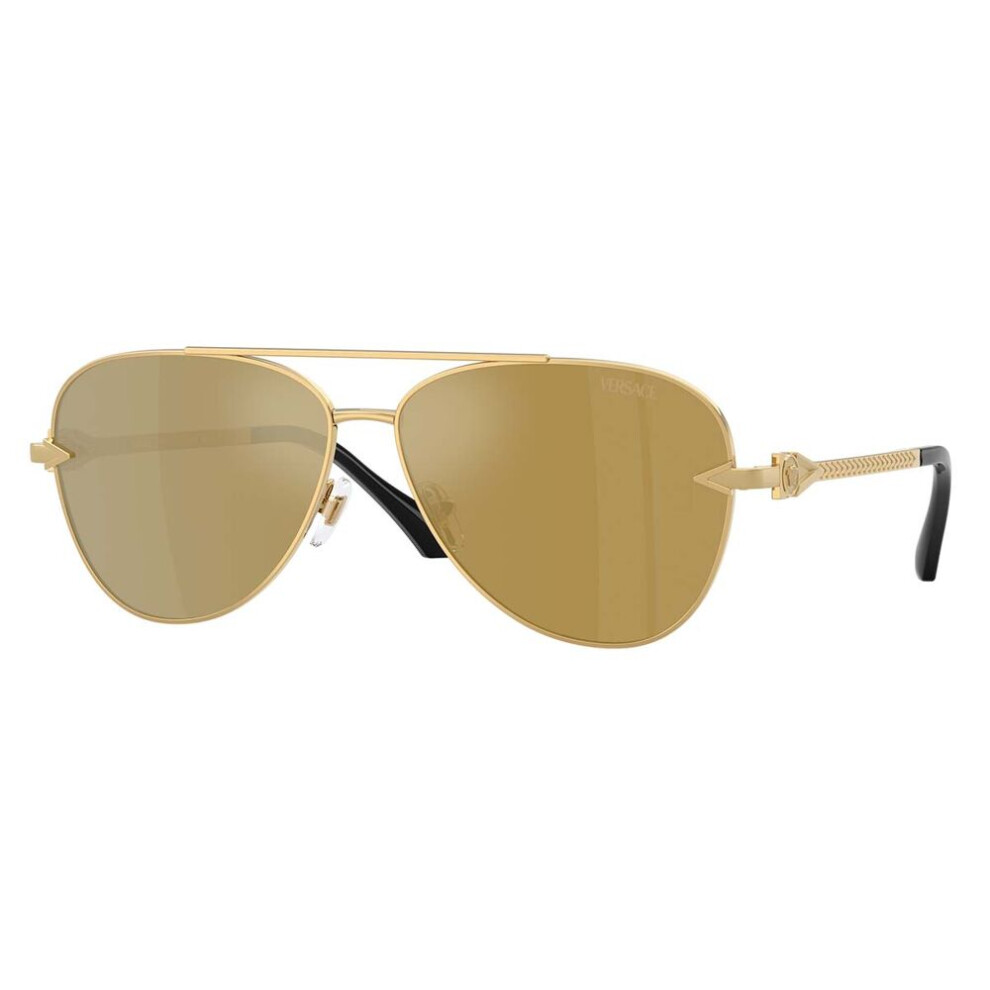 Versace Ve2283 10027I Men New Sunglasses Gold