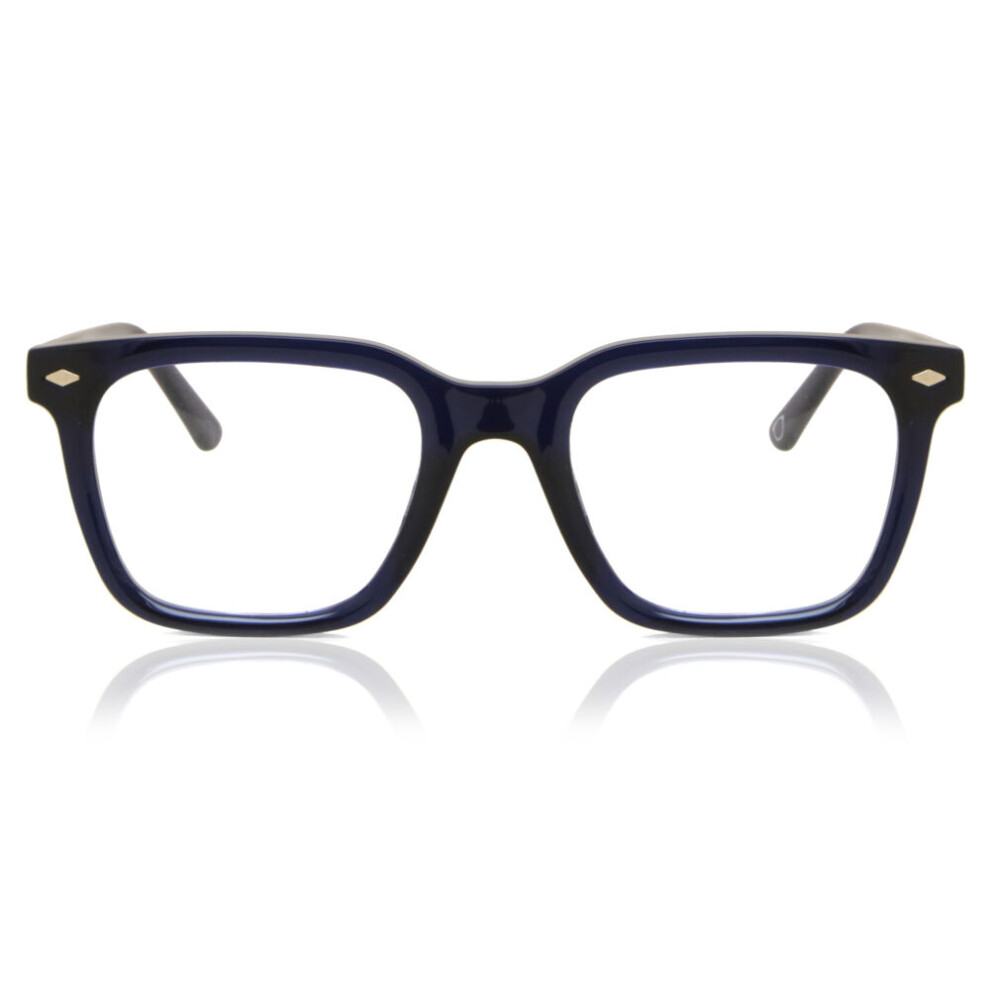Smartbuy Collection Full Rim Square Glossy Dark Blue Philippe Jsv-285 004 Unisex Eyeglasses
