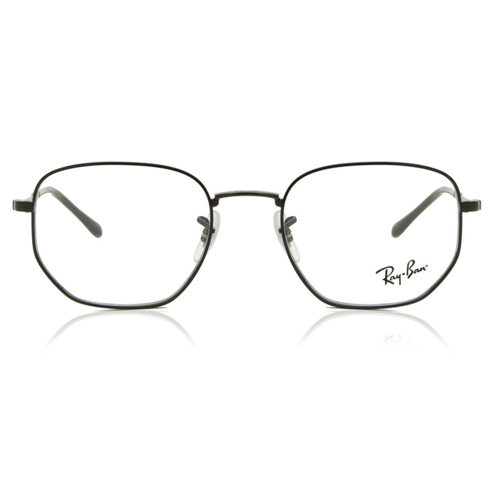 Ray-Ban Eyeglasses Optics - Black Frame Clear Lenses Polarized 51-20, RB6496 - Image 4