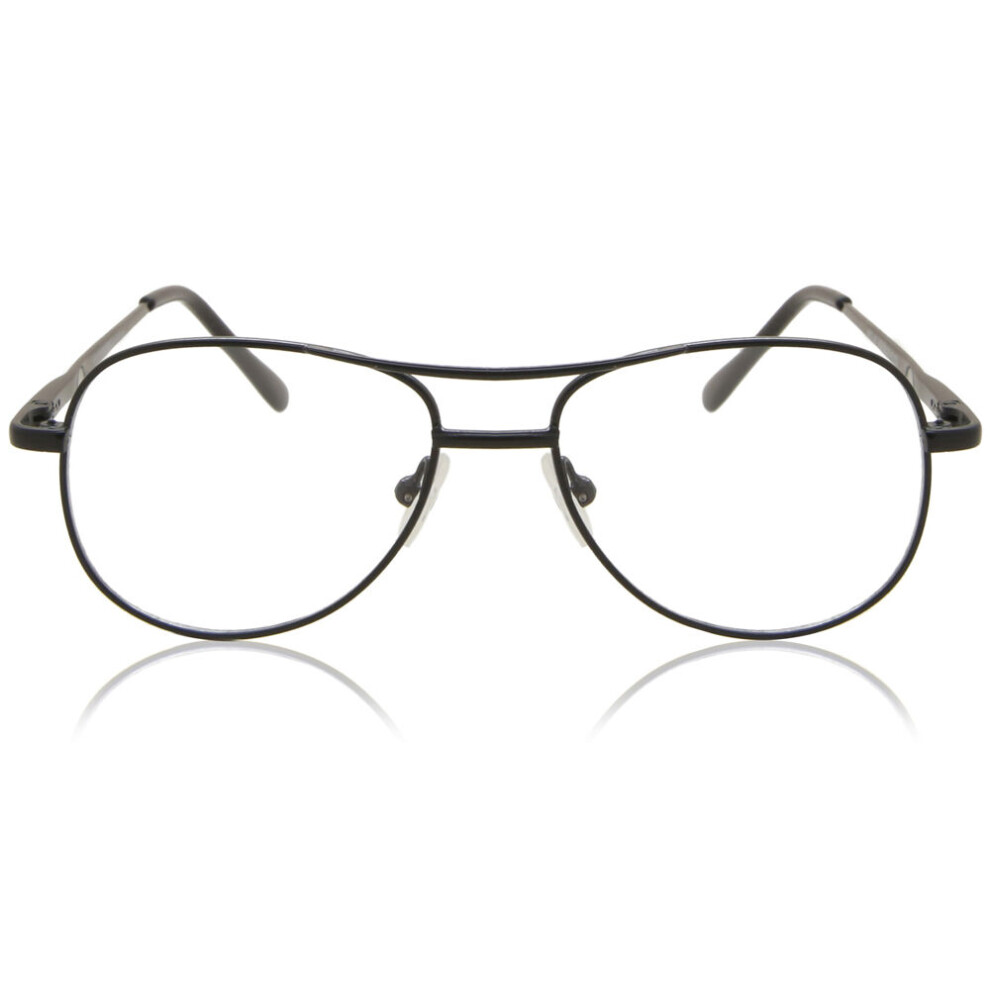 Smartbuy Collection Full Rim Pilot Matte Black Smartbuy Kids Viray Mk1-46 Kids Eyeglasses
