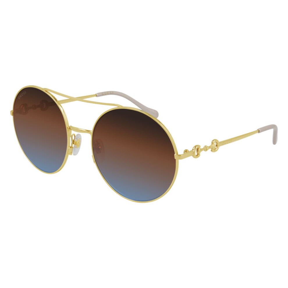 Gucci Gg0878s 004 Women New Sunglasses Gold