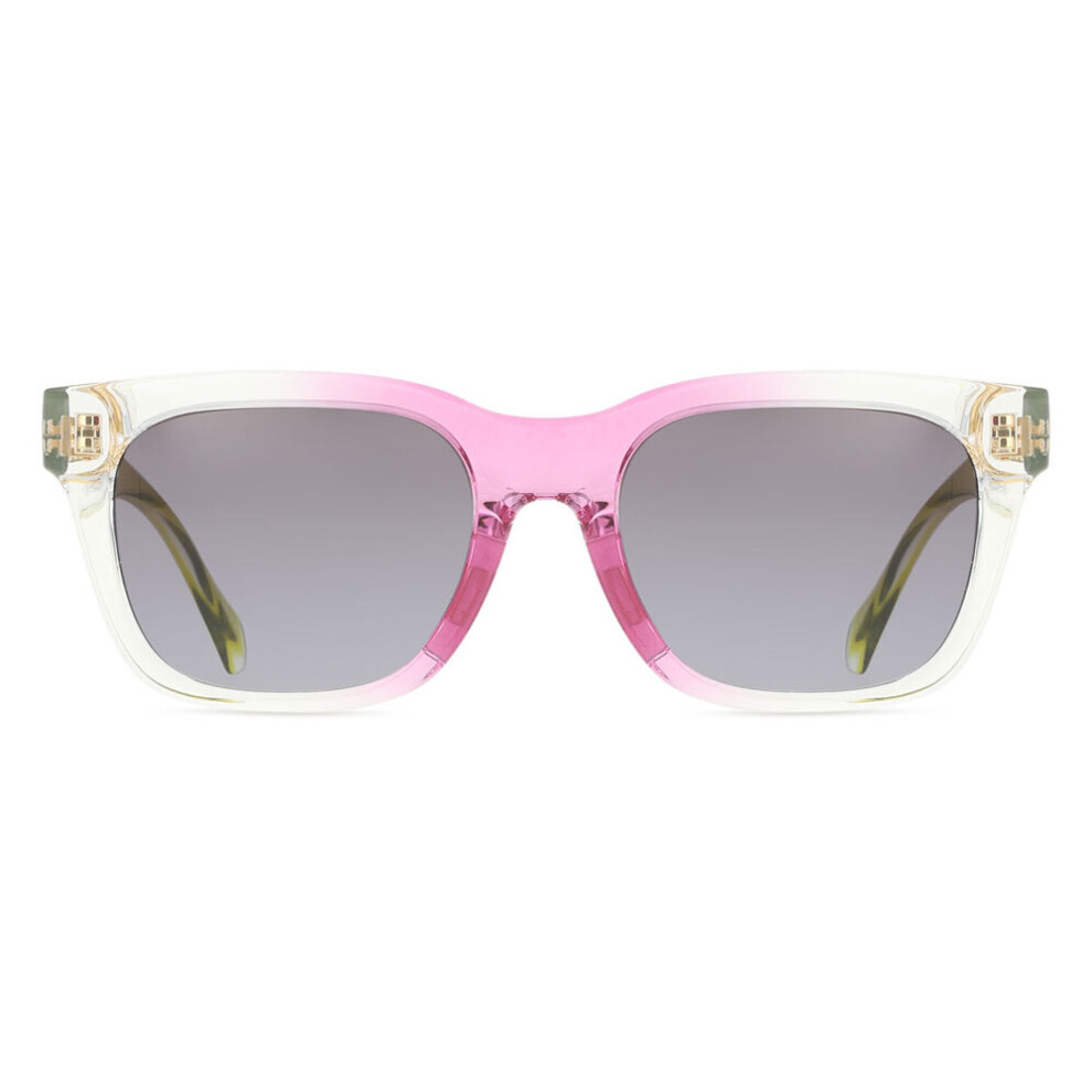 Versace Grey Kid Vk4006u 55318G Sunglasses Injected Blue Squared Normal Shaded - Image 3