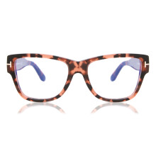 Tom Ford FT5878-B 056 Blue-Light Block Women New Eyeglasses