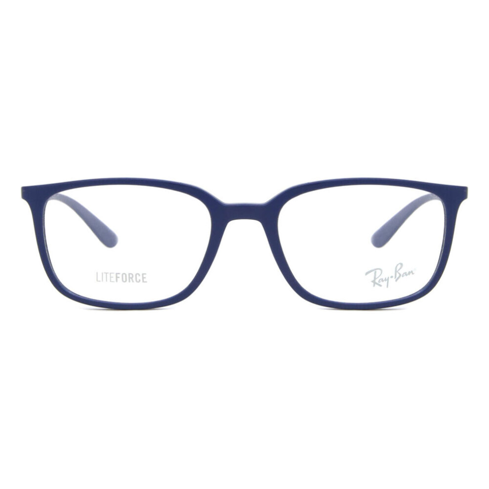 Ray - Ban Unisex Transparent Ray - Ban Rx7208 5207 Optical Frames Peek Blue Pillow Normal - Image 4