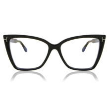 Tom Ford FT5844-B 001 Blue-Light Block Women New Eyeglasses