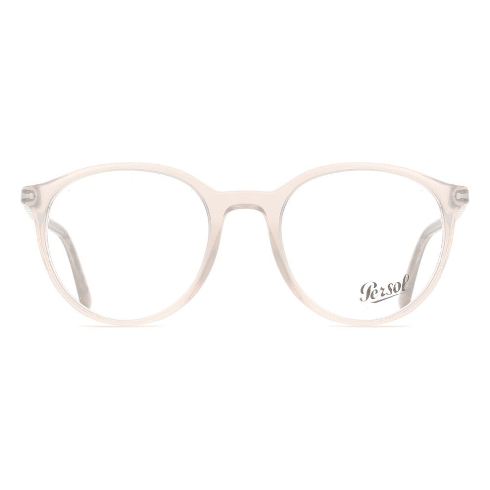Persol Unisex Grey Po3353v 1203 Optical Frames Acetate Transparent Pantos Normal - Image 2