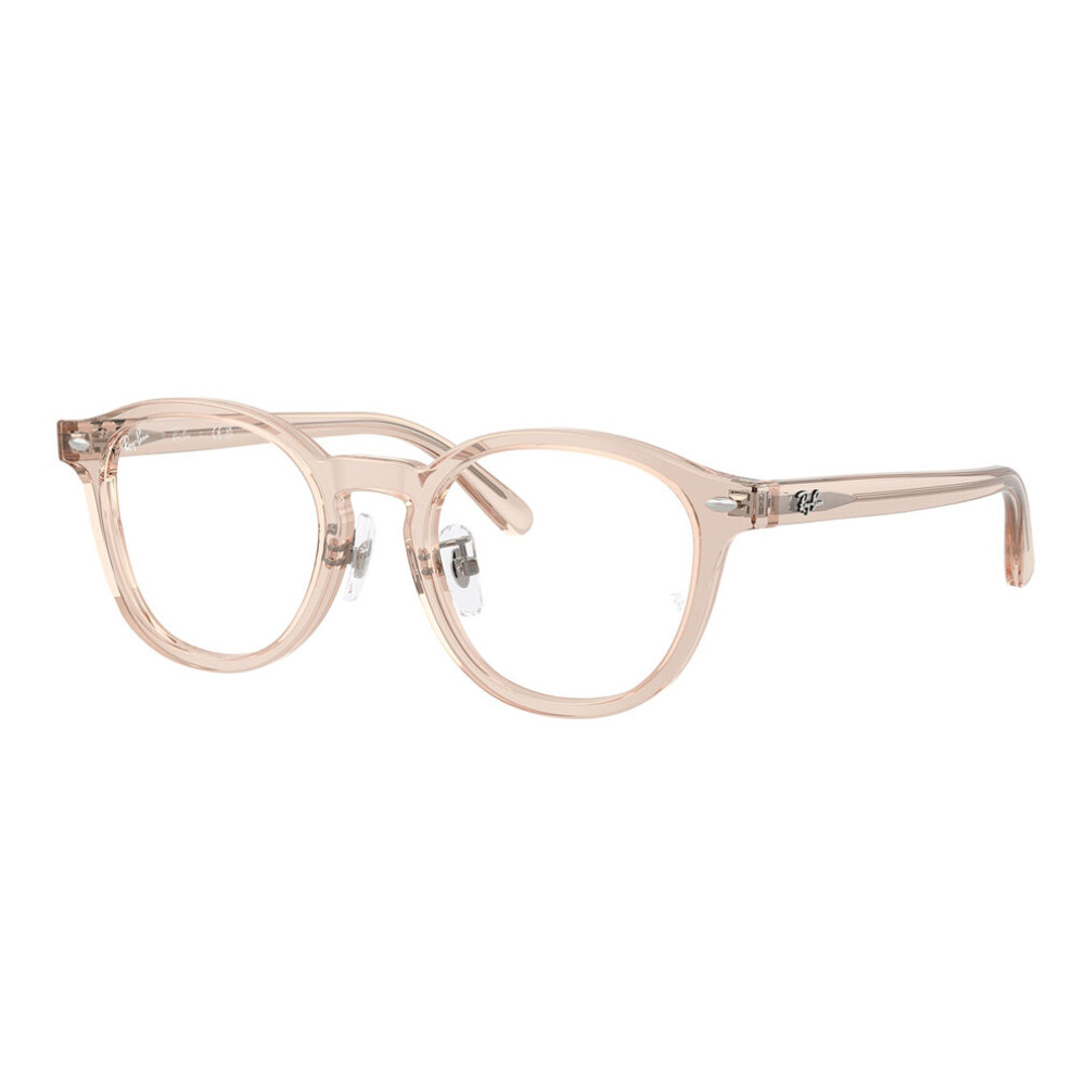 Ray - Ban Unisex Brown Rx5443d 8267 Optical Frames Acetate Transparent Squared Normal - Image 3
