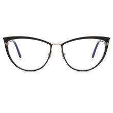 Tom Ford FT5877-B 001 Blue-Light Block Women New Eyeglasses