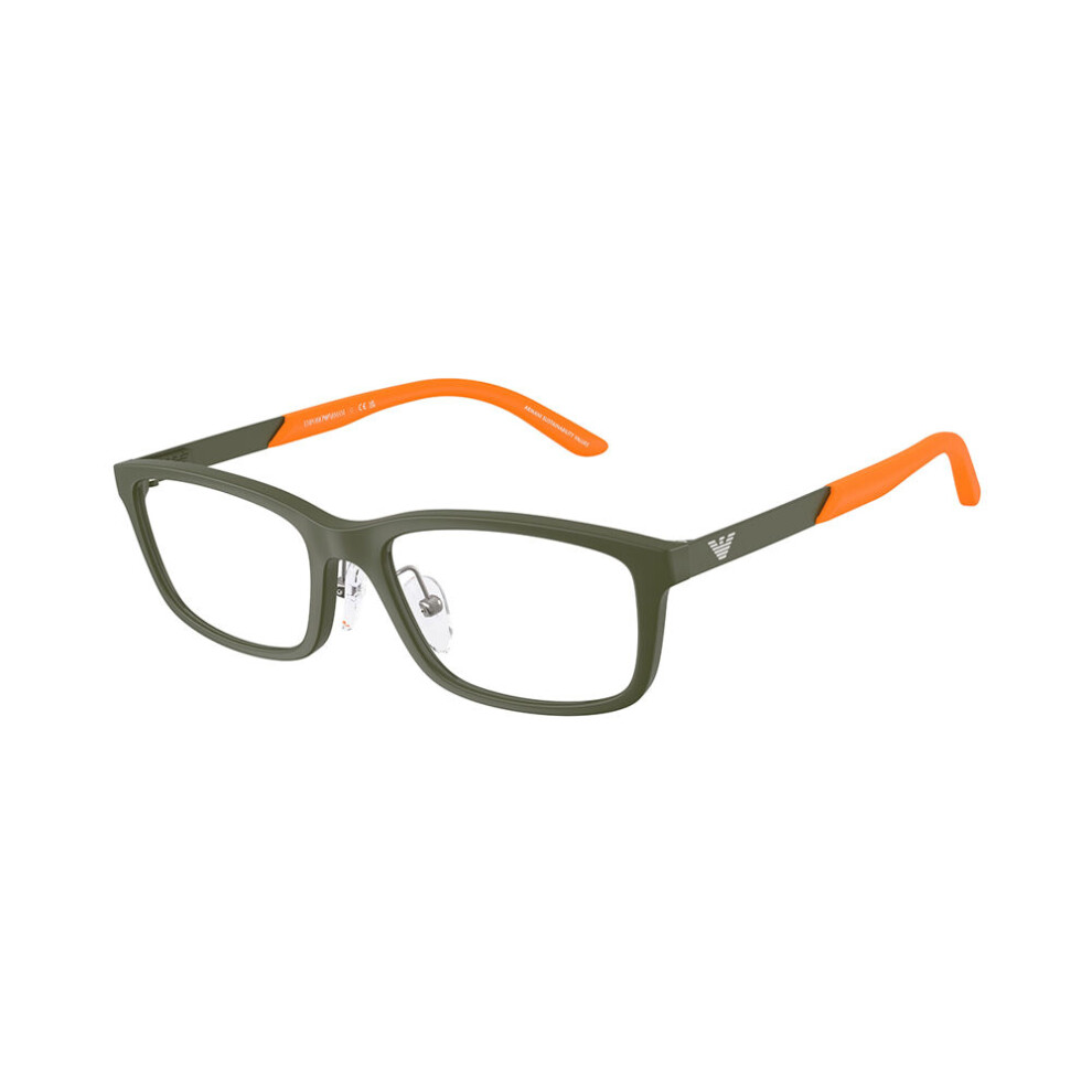 Emporio Armani Green Kid Ek3009 6189 Optical Frames Injected Squared Normal - Image 2