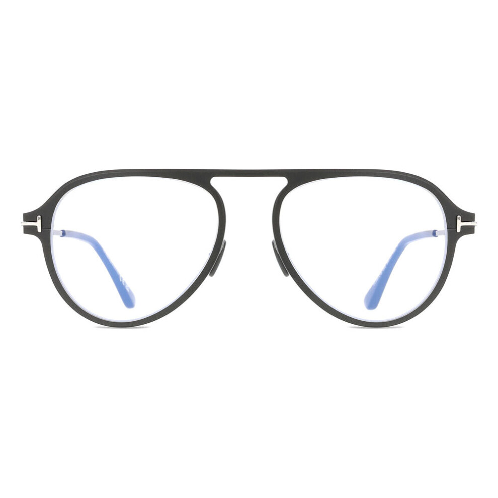 Tom Ford Blue/Light Ft5972-B 005 - Block Men New Eyeglasses