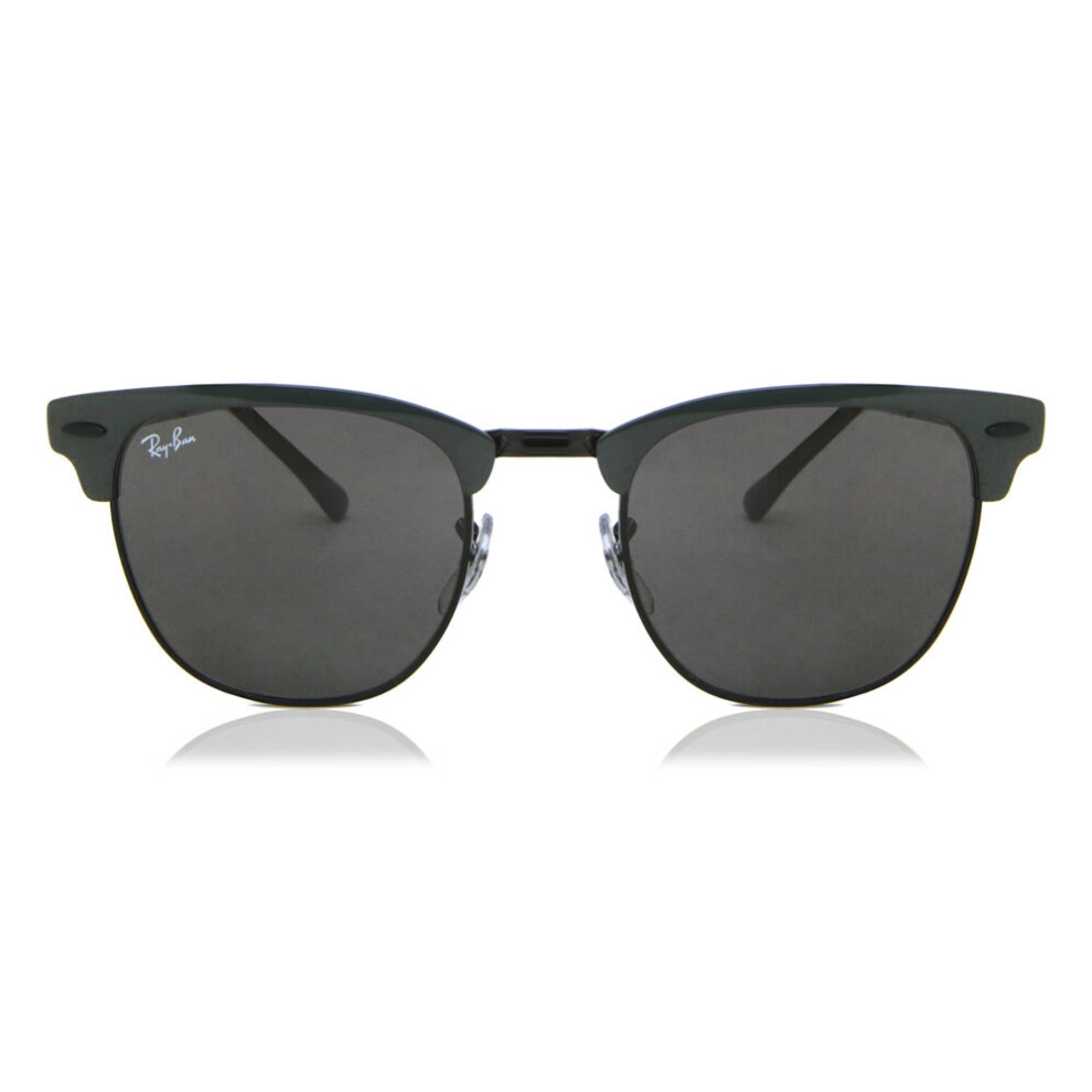 Ray Ban Ray-Ban Rb3716 Clubmaster Metal 9256B1 Unisex New Sunglasses