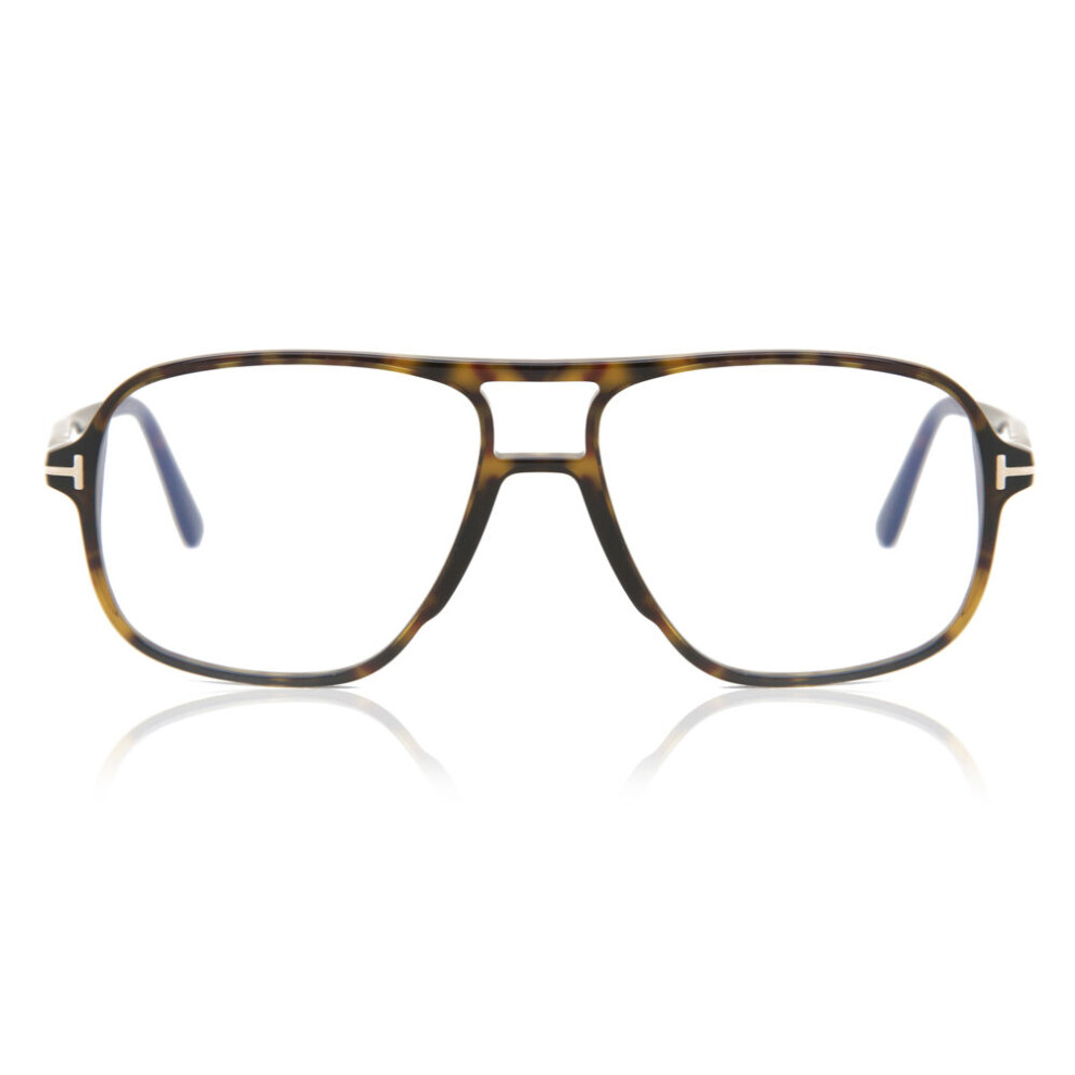 Tom Ford Ft5737-B 052 - Block Men New Eyeglasses Blue/Light
