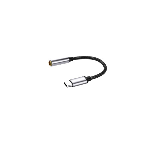 Type-C han til 3,5 mm hun hovedtelefontilslutnings lydadapterkabel