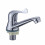 Bathroom taps lever set for basin and bathtub with chrome knobs 1