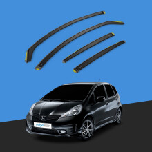 HONDA Jazz MK2 20082014 5 Door Hatchback Wind Deflectors 4pc Tinted
