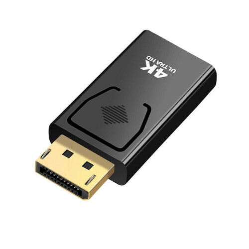 4K Dp til HDMI-kompatibel videoadapter Displayport-hanstik til HDMI-kompatibel computer-tv-skærmkonverter 2