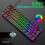 Mechanical Keyboard - Free Wolf T60 Mechanical Single Keyboard Black Blue Axis Mixed Light 2