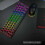 Mechanical Keyboard - Free Wolf T60 Mechanical Single Keyboard Black Blue Axis Mixed Light 5