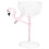 Ποτήρι κοκτέιλ Flamingo Μοναδικό διακοσμητικό ποτήρι κρασιού Ελαφρύ σχέδιο Δημ 1