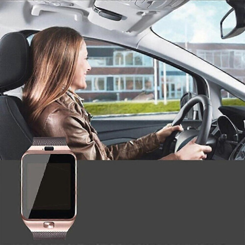 Έξυπνο ρολόι με κάρτα SIM και κάμερα, συμβατό με Bluetooth, για άνδρες και γυναίκες 1