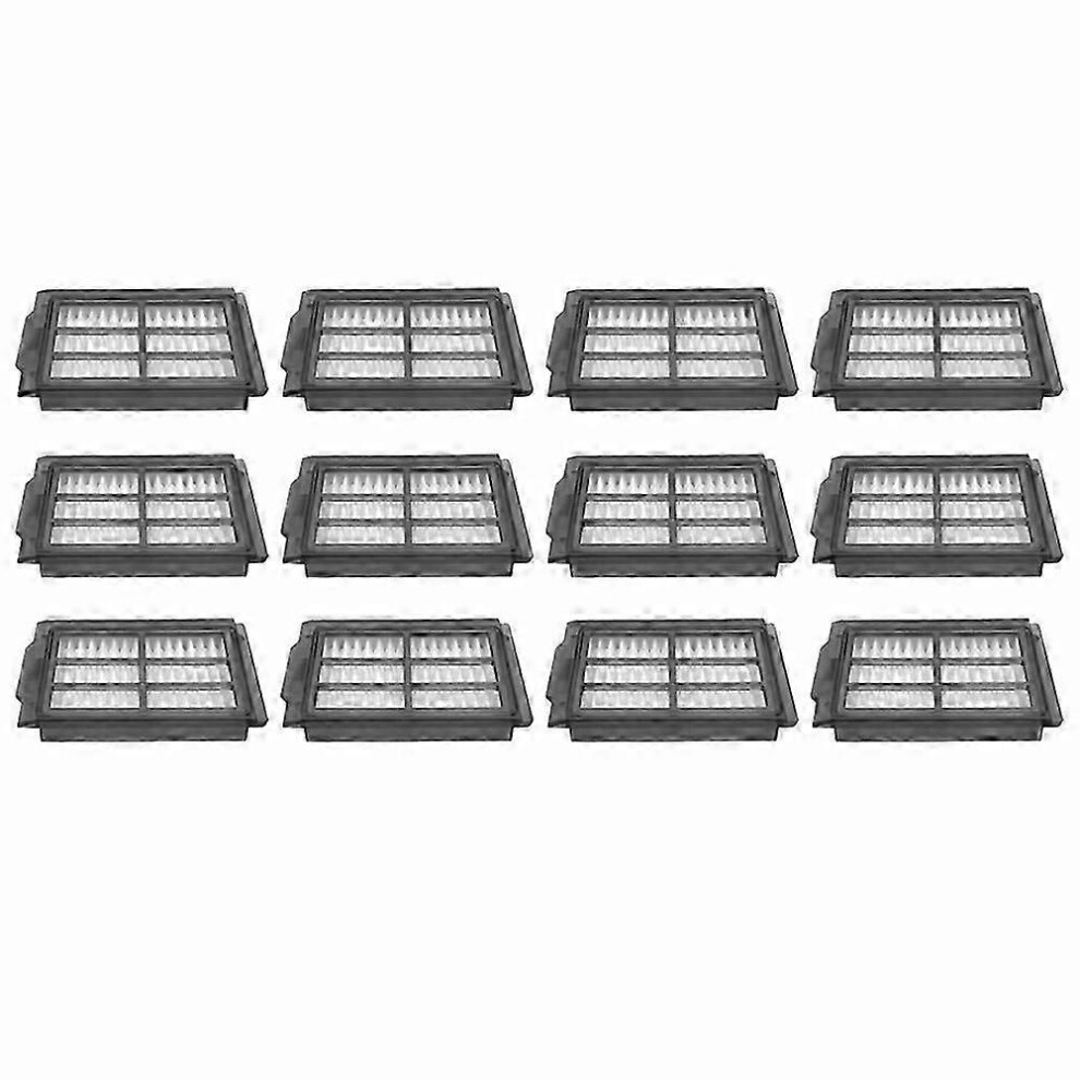 12Pcs Hepa Filter Compatible With Irobot Roomba Plus 405/505 Combo/Conga 20090 Proai/Everybot Q9/Inic Ix30 Ai Ultra Vacuum Parts 6083684318979