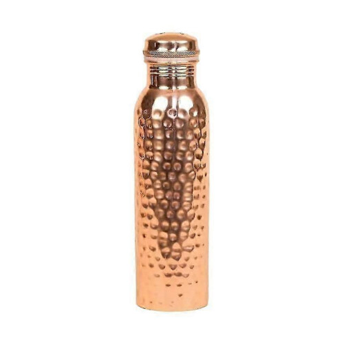 χάλκινο μπουκάλι (800 ml), σφυρήλατο χάλκινο μπουκάλι νερού