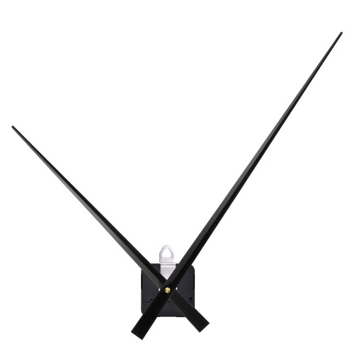 Long 450mm Hands High Torques Clock Movement Mechanism for Large Wall Clocks Black
