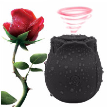 Rose Mini-Massagegerät für Frauen zur Stresslinderung mit 10 Modi