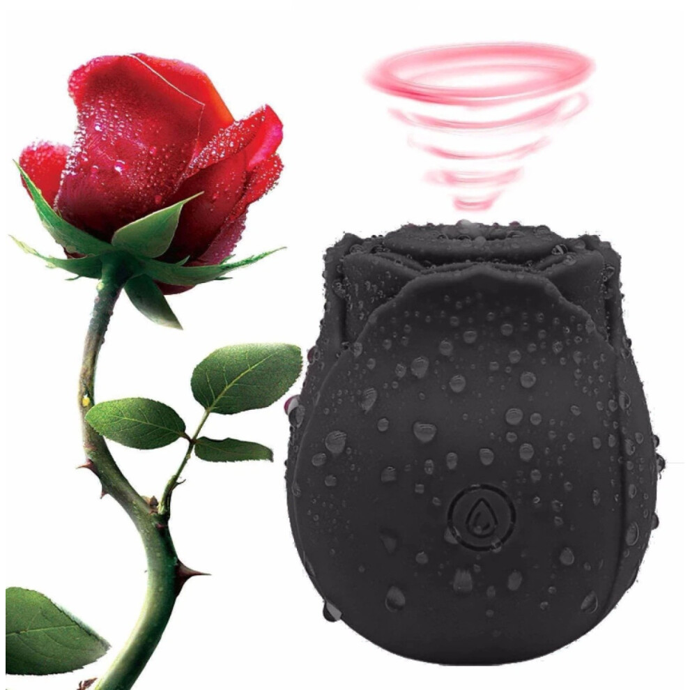Rose For Women Mini Massager Stress Relief 10 Modes